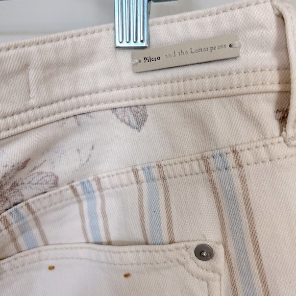 Pilcro / Anthropologie Womens Denim Shorts Slim Boyfriend - Size 29 - Like New - Picture 7 of 11